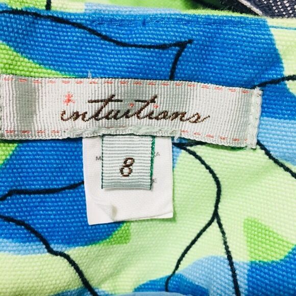 Intuitions Belted Sundress Size 8 - Picture 6 of 8